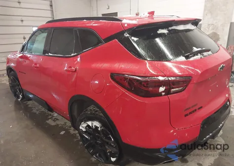 2024 Chevrolet Blazer Awd Rs из США, поврежденный, VIN 3GNKBKRS1RS163241